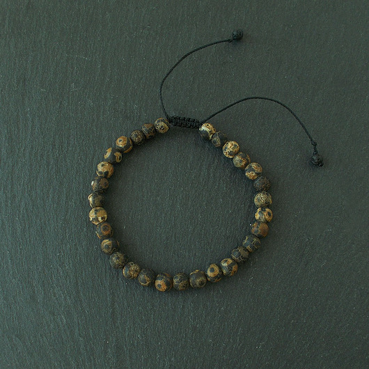 bransoletki z kamieni naturalnych Agat tybetański Bransoletka