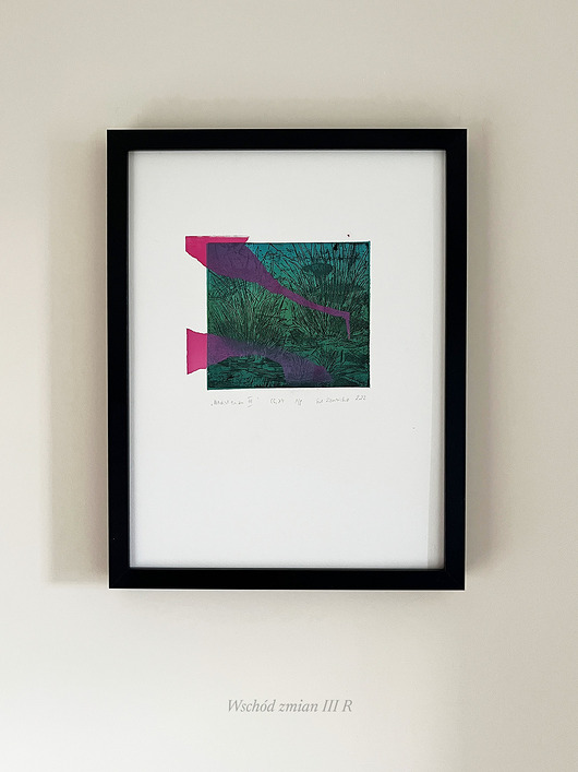 grafiki i ilustracje Grafika warsztatowa "Wschód zmian III"