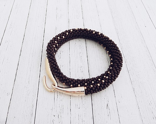 Brown Beads Ilovehandmade