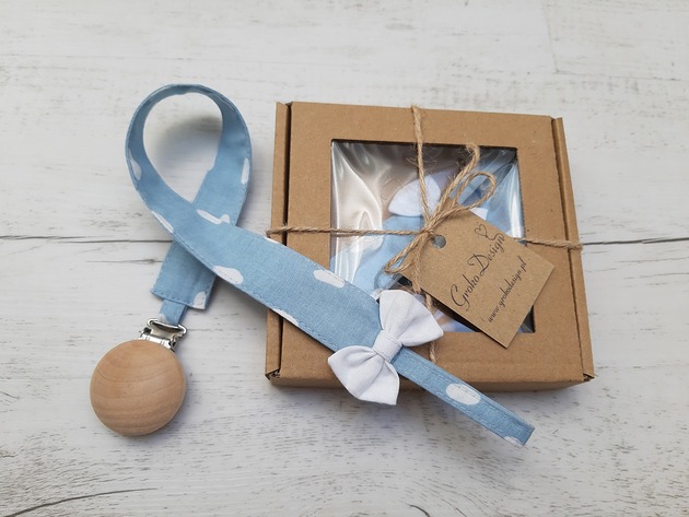 Zawieszka do smoczka blue GroKo Design