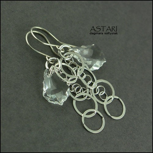 kryształ SWAROVSKI I ŁAŃCUSZKI - BAROQUE Astari