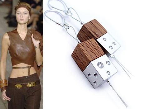 Kolczyki  >Uran< Marta Latawiec