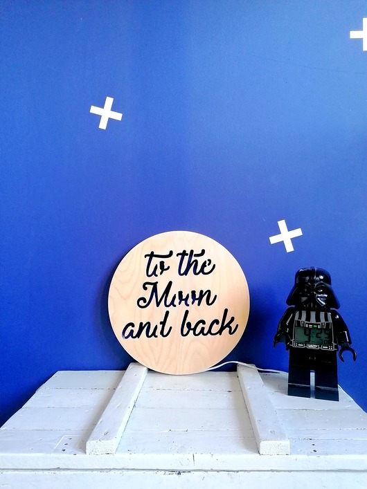 lampy do pokoju dziecka Lampka To The Moon