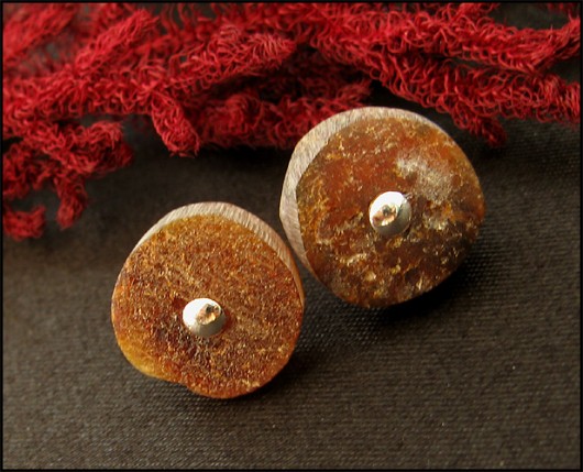 LUXURY- Bursztyny do Ucha VIII Little Dreamer