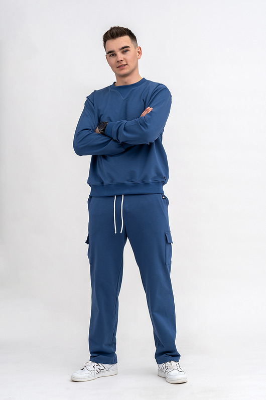 moda - inne Komplet dresowy męski DENIM