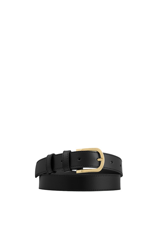 paski damskie Pasek skórzany Simply Black