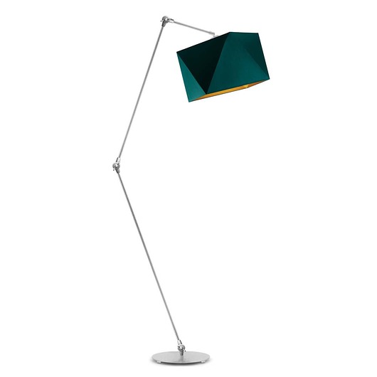 lampy podłogowe Lampa stojąca do salonu OSAKA GOLD