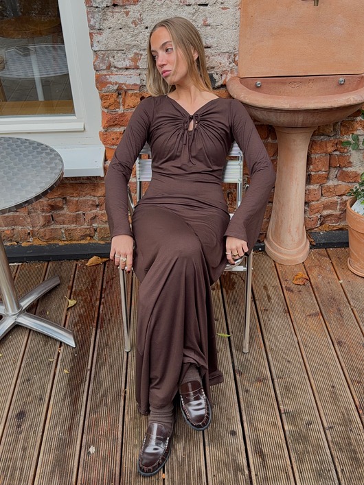 sukienki maxi damskie Sukienka Wiskozowa Gogo