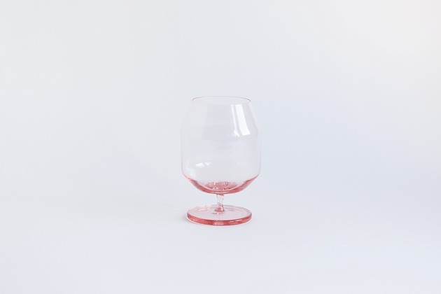 szklanki i kieliszki Szklanka GEO - różowa