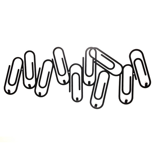 wieszaki Wieszak metalowy na ścianę CLIPz