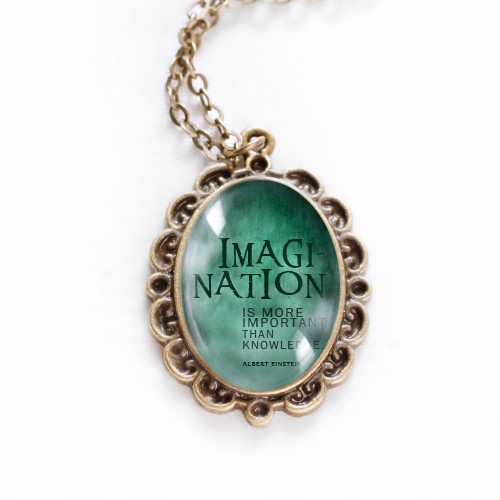 Green Imagination -  naszyjnik Lotos Makaliboo
