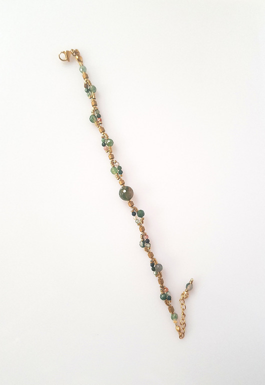 bransoletki z kamieni naturalnych Bransoletka Forest Vibes v 2