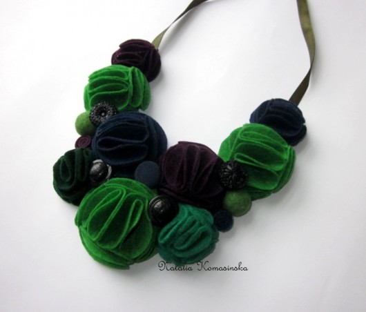 mocno zielony Nat design