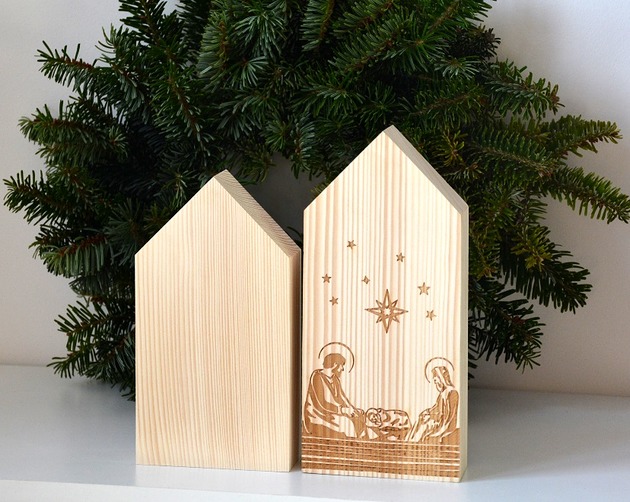 2 domki świąteczne Wooden Love