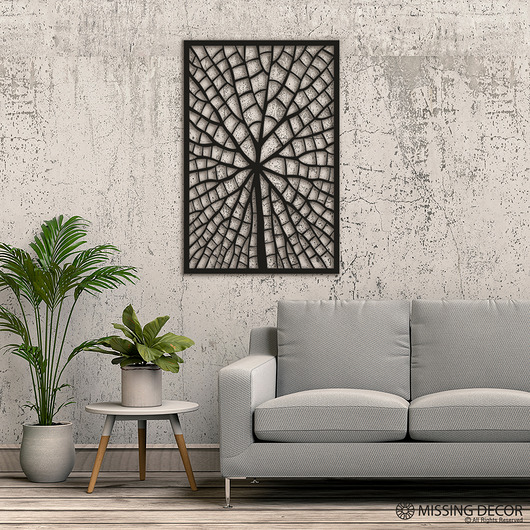 Drewniany Panel Dekoracyjny ŁOPIAN 50x80cm Missing Decor