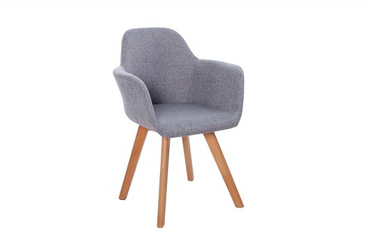 Zestaw krzeseł scandi Igloo jasnoszary 2szt Home Design