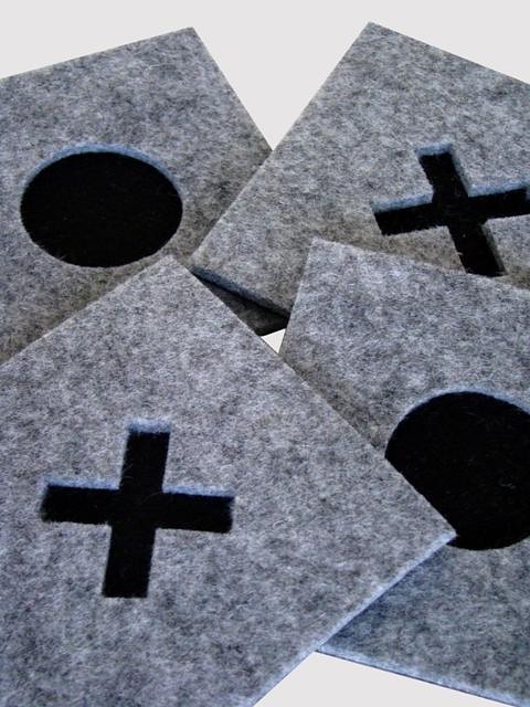 TIC-TAC-TOE Podstawki pod kubek magapi