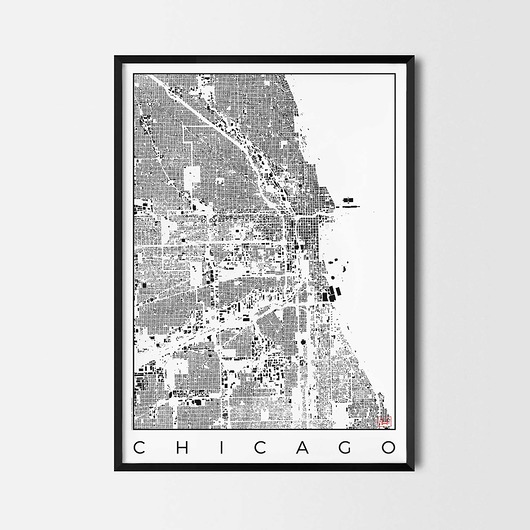 Plakat Chicago - CityArtPosters CityArtPosters