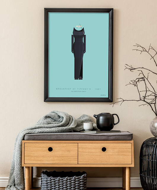 plakaty Audrey Hepburn - Śniadanie u Tiffany'ego - plakat  50x70 m