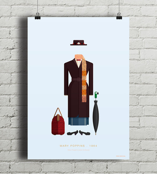 plakaty Mary Poppins - plakat art giclee