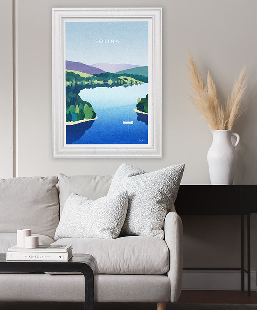 plakaty Plakat Jezioro Solińskie