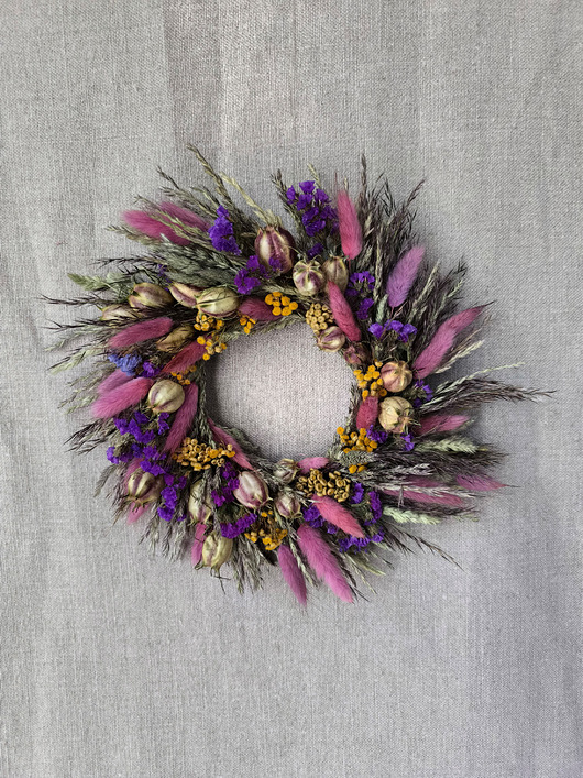 wianki Wainek naturalny, na drzwi