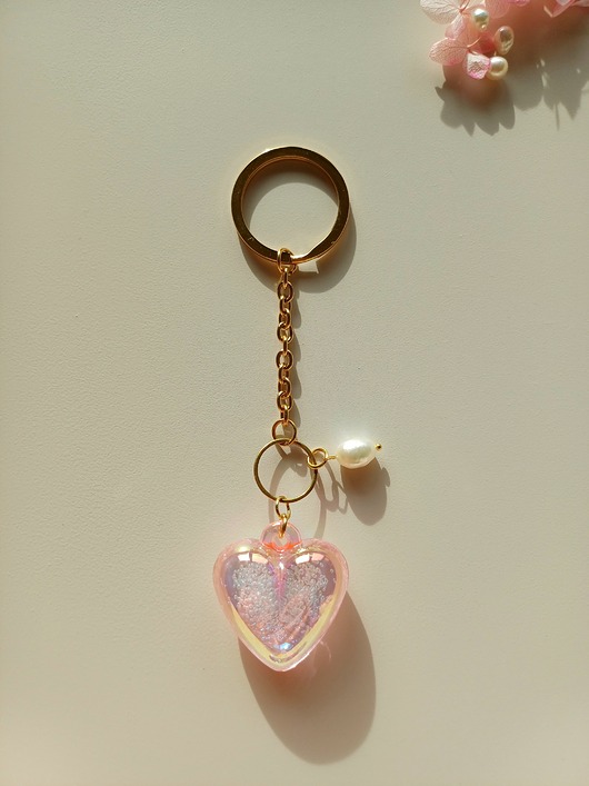 breloki Brelok serce - stal szlachetna