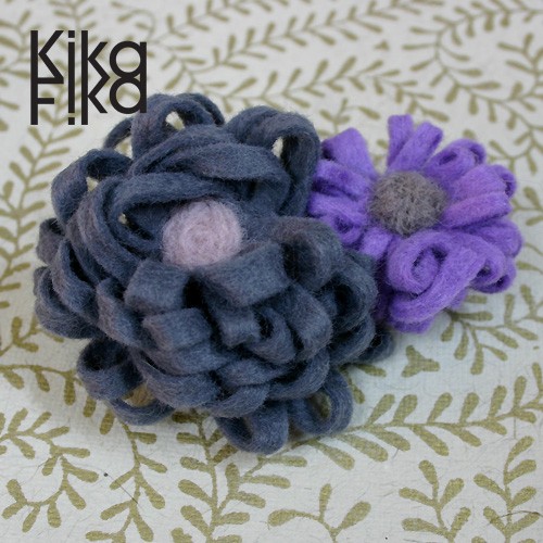 zimowy kwiat Kika Fika
