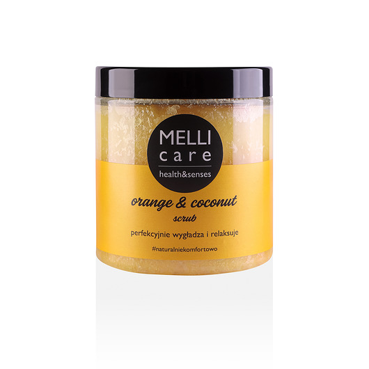 peelingi do dłoni i stóp MELLI care Scrub do rąk, stóp i ciała Orange&Coconut 320 g