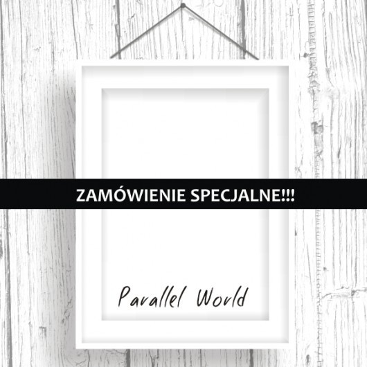 ZAMÓWIENIE SPECJALNE - oprawa Parallel World