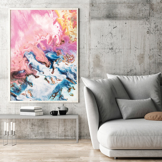 Abstrakcja 50x70 cm - B2 Plakat HOG STUDIO