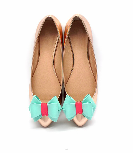 klipsy do butów Kokardki do butów Coquet 3D - Autumn Pastels M&P