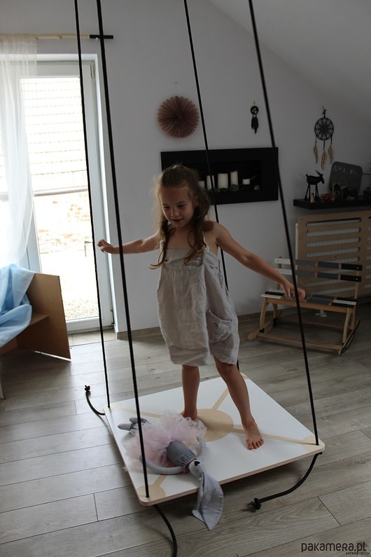 klocki i zabawki drewniane Sprzęt gimnastyczny platforma do balansowania