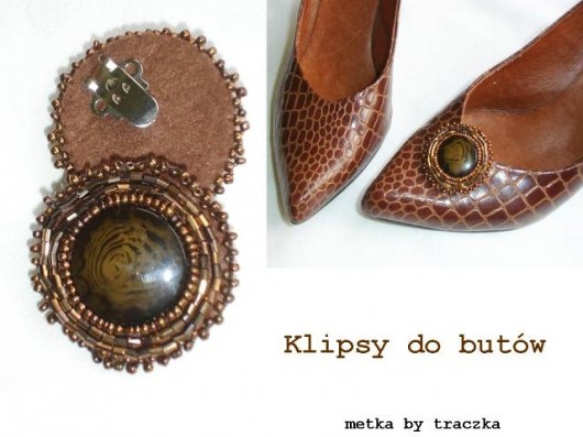 klipsy do pantofelków metka by traczka