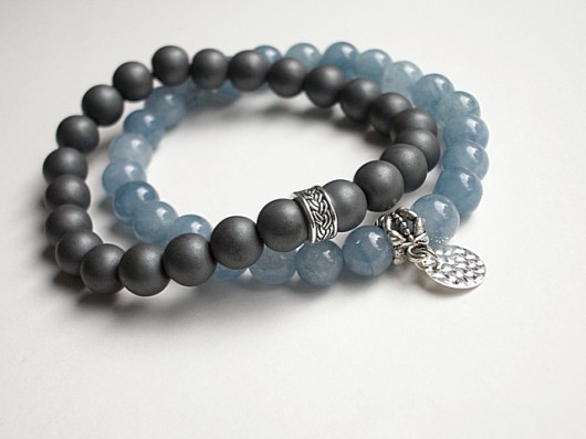 DUO - Blue jeans- bransoletki KiKa pracownia