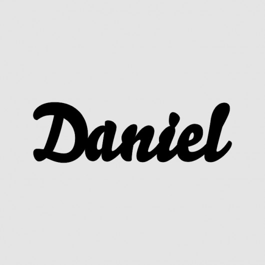 Napis Drewniany 3D DANIEL LOVINA PRINTS