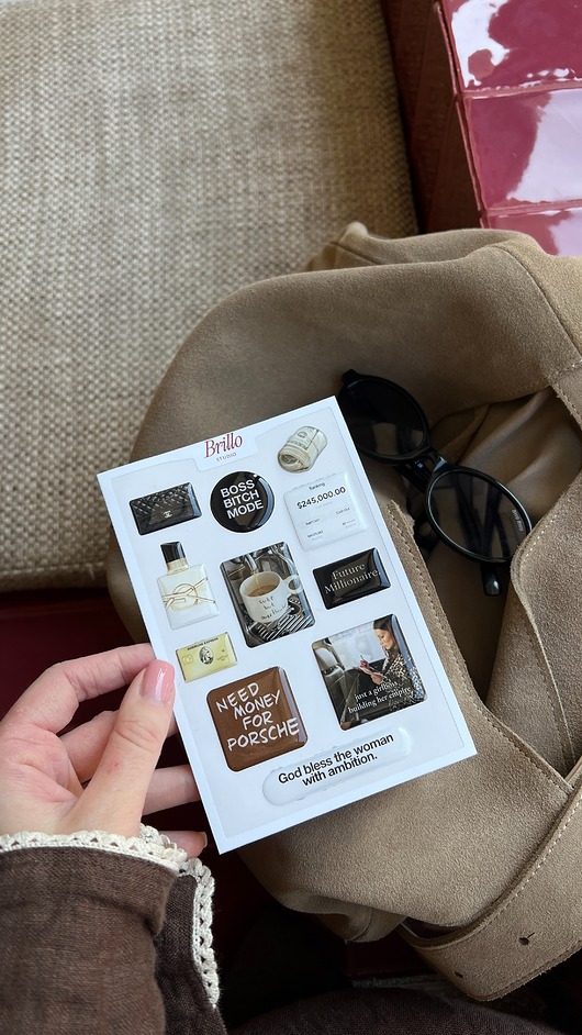 naklejki i wlepy Naklejki 3D  Girl Boss motywacja na etui oraz laptop