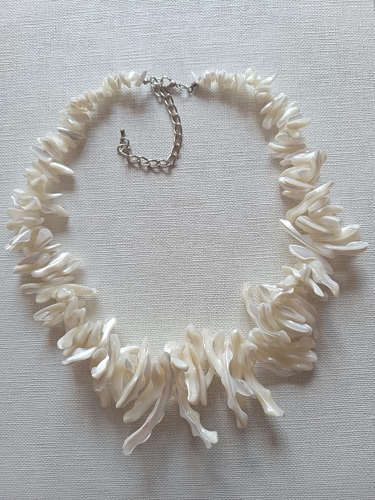 kolie Naszyjnik  Kolia Masa perłowa