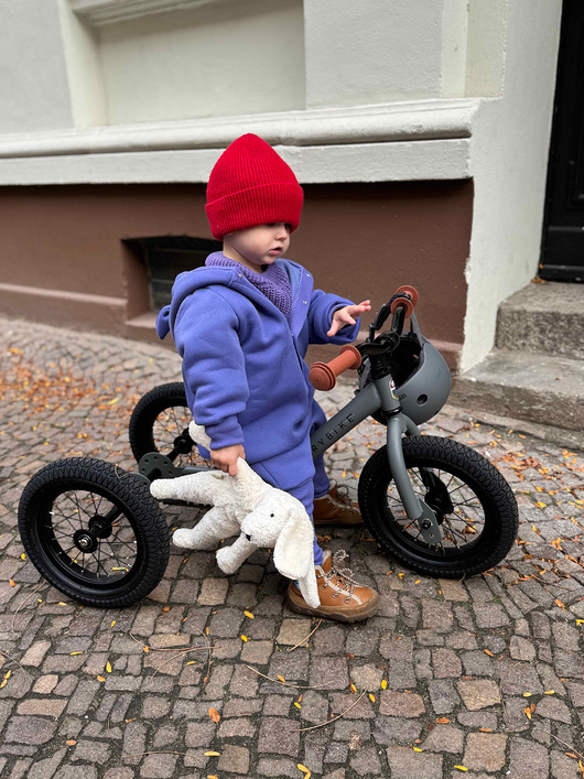 kombinezony dla niemowlaka Kombinezon Uszaty Fiolet