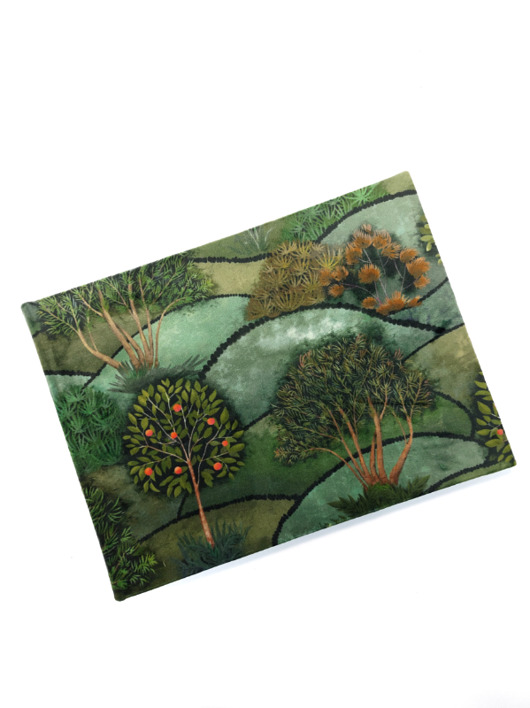 notatniki i albumy Album na zdjęcia Zaczarowany ogród 34x25 cm 60 brązowych stron
