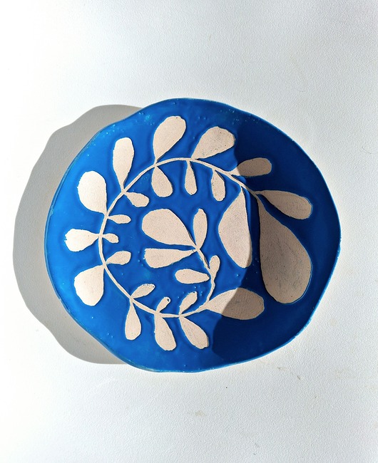 Ozdoby na ścianę Dekoracyjny ceramiczny talerz ścienna dekoracja