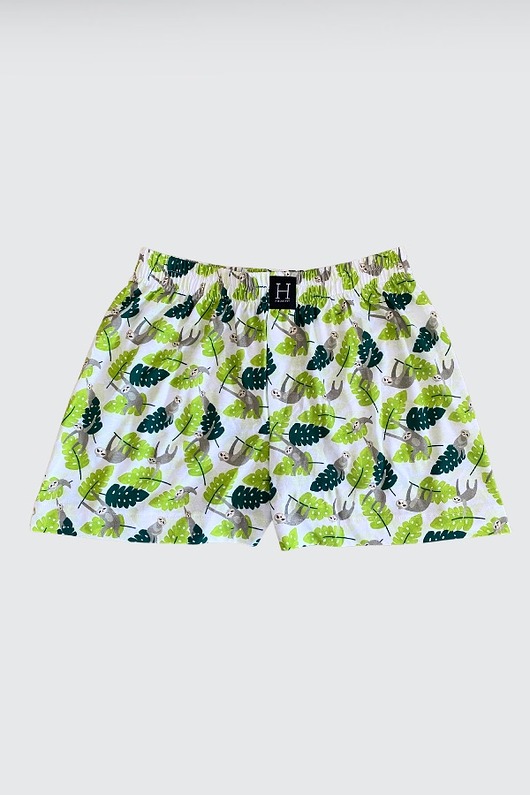moda - inne Spodenki męskie do spania bokserki LENIWIEC