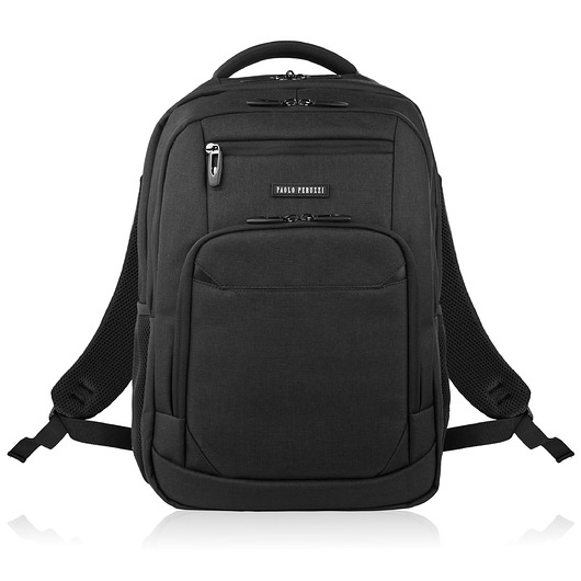 torby i nerki męskie Plecak na laptopa męski wodoodporny usztywniany Paolo Peruzzi AS-03-BL