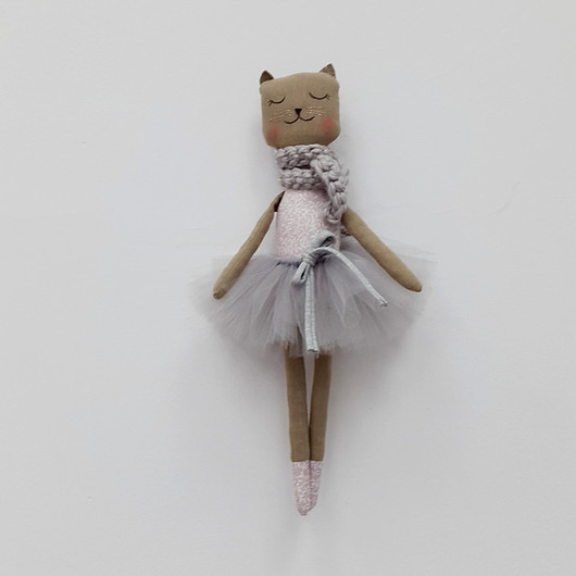 PRZYTULANKA KOTEK Pastelowy MARI DOLLS