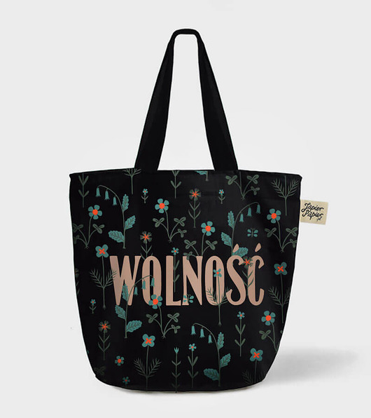 WOLNOŚĆ - Torba XL Japier Papier