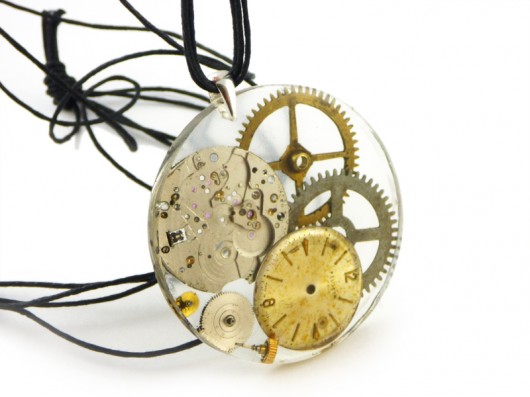 Steampunkowy wisior Scradeus