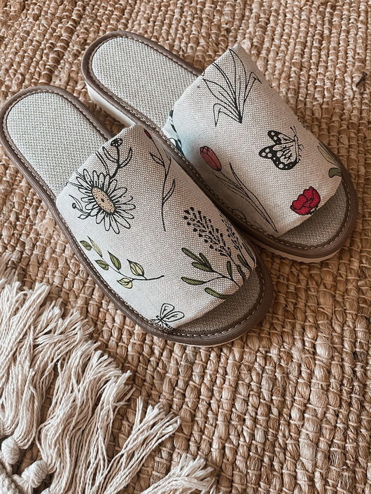 kapcie damskie Kapcie WIOSNA dzień kobiet
