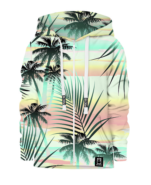 bluzy dla chłopców Bluza Zamek Chłopiec DR.CROW Tropical Beach