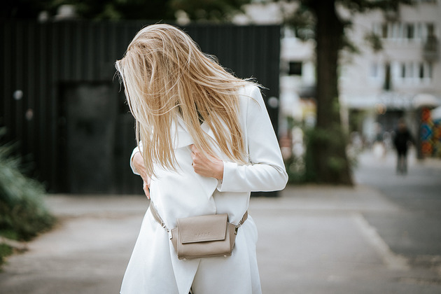 torby na ramię Torebko Nerka  Switch Bag Beżowa