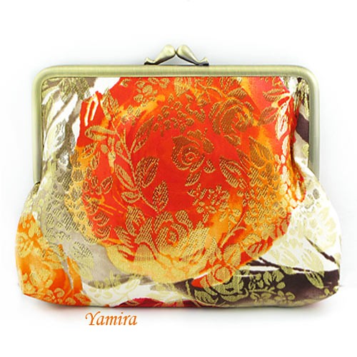 torebka - kosmetyczka : jedwab luksusowo : yamira